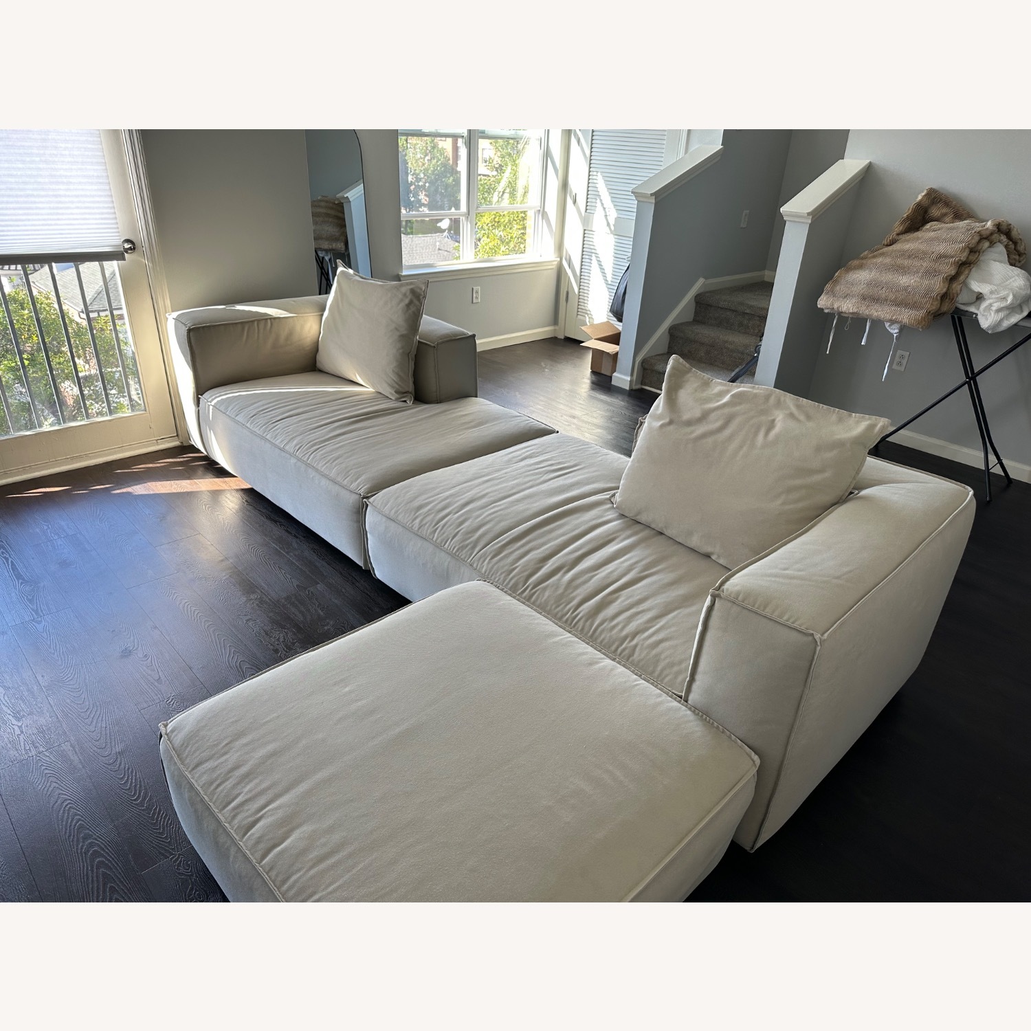 Arhaus Coburn Natural 3+ Piece Sectional - image-4