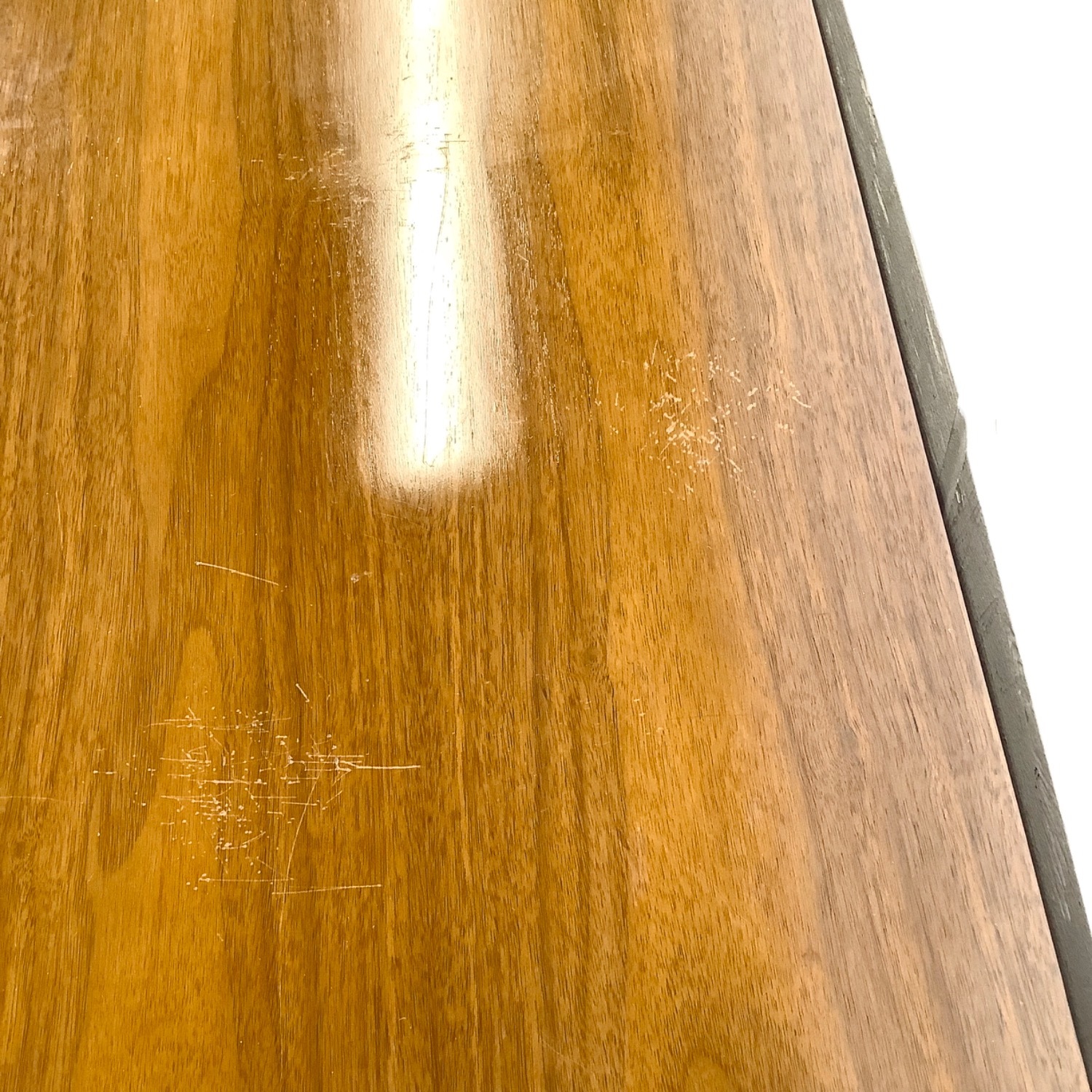 Mid-Century Three Drawer Dresser w/ Brass Legs - image-7