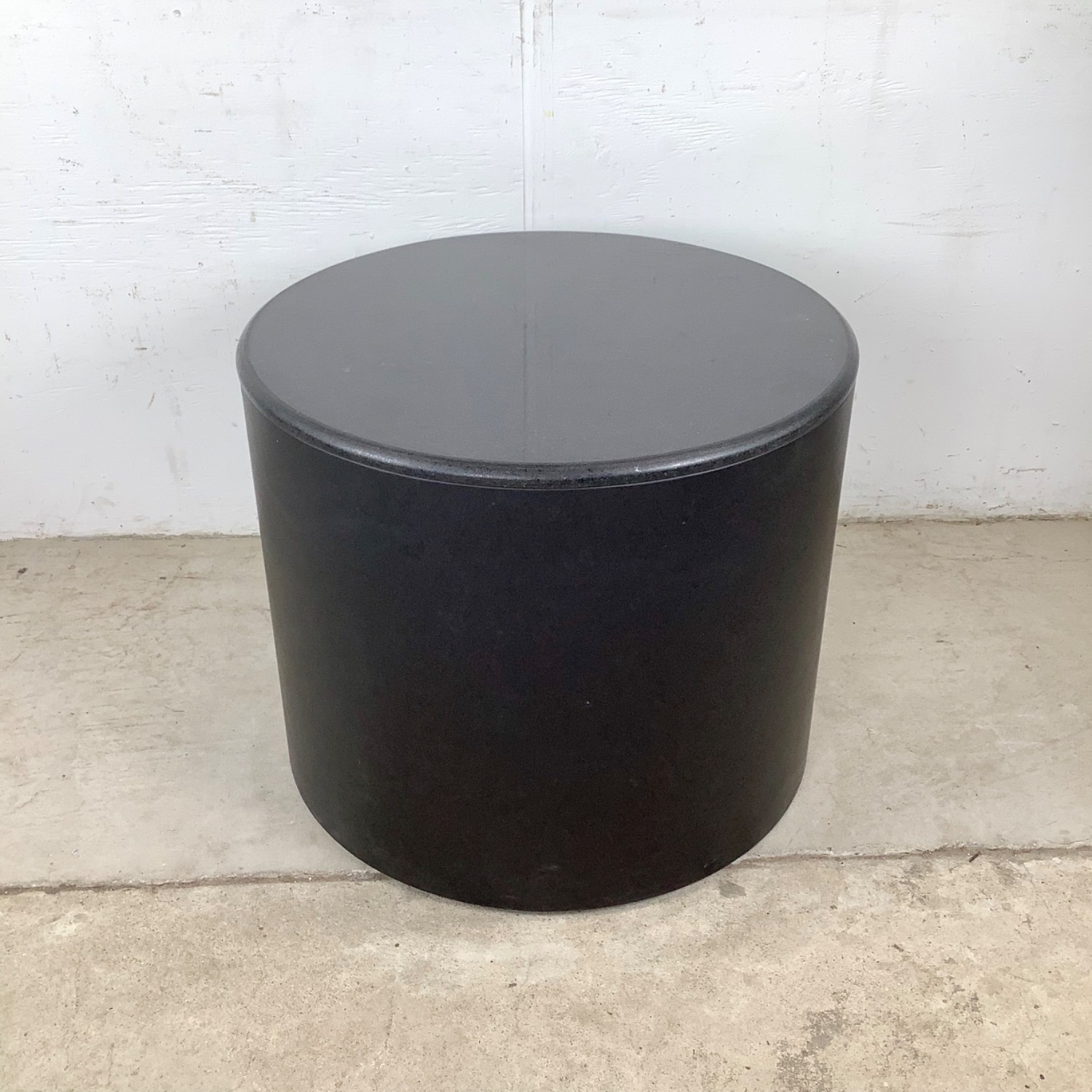 Vintage Modern Drum Side Table - image-4