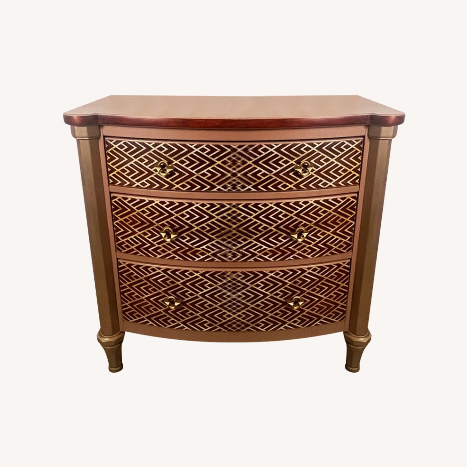 Vintage/Antique Finds Light Brown Wood Dresser - image-0