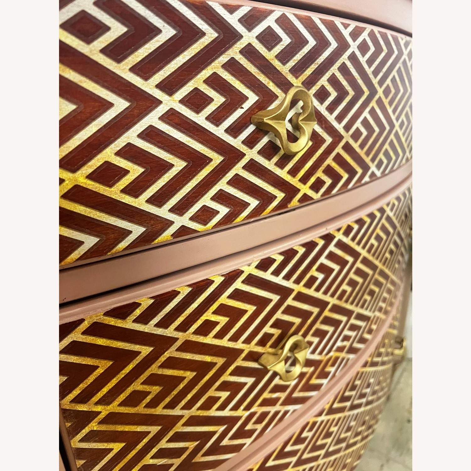 Vintage/Antique Finds Light Brown Wood Dresser - image-5