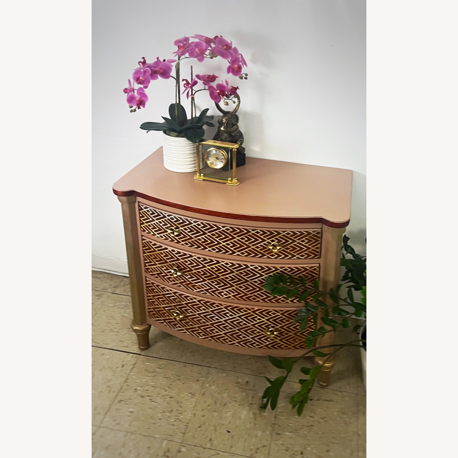 Vintage/Antique Finds Light Brown Wood Dresser - image-4