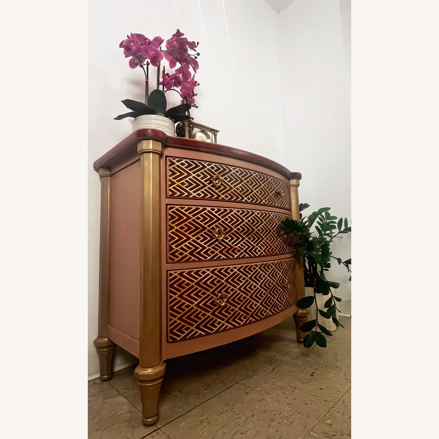 Vintage/Antique Finds Light Brown Wood Dresser - image-1