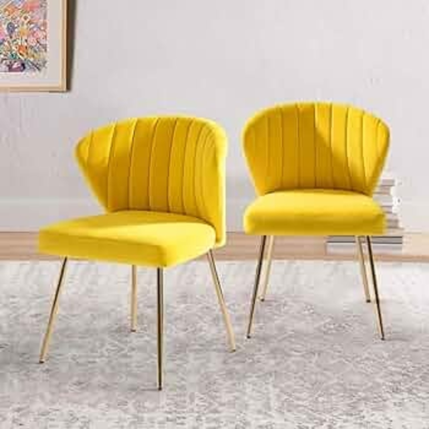 Amazon Yellow Accent Chairs - image-4