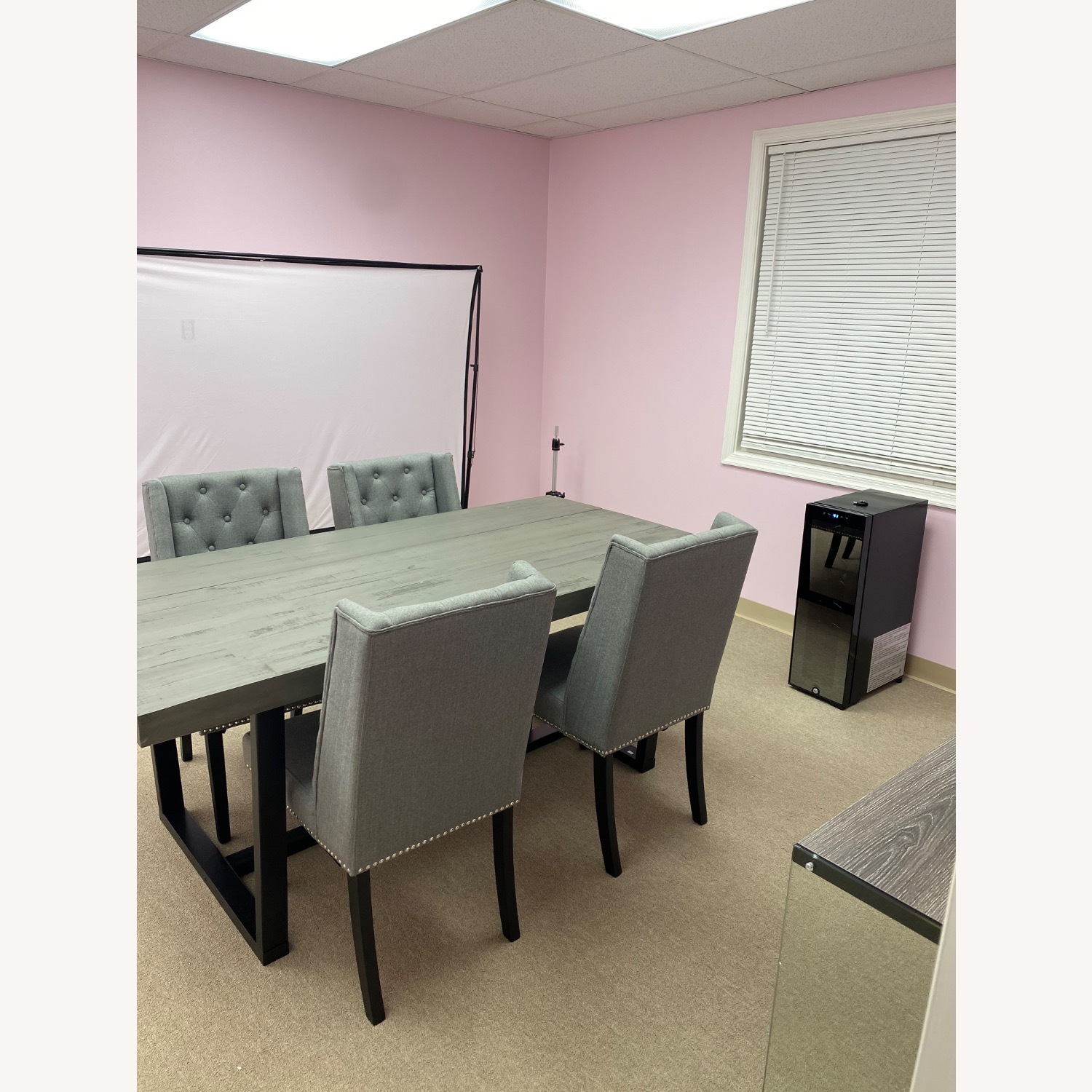 Wayfair Light Gray Dining Table - image-2