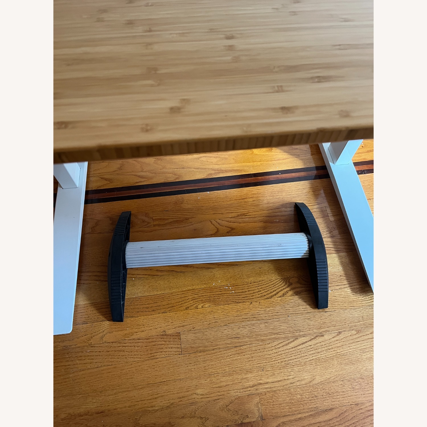 Herman Miller Jarvis By Fullly Light Brown Bamboo Desk - image-5