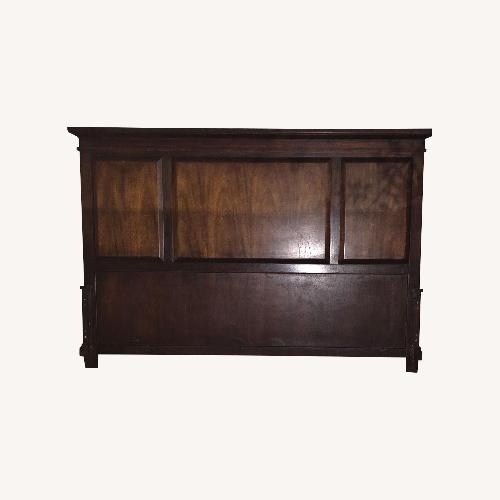 Used King Size Redwood Headboard for sale on AptDeco