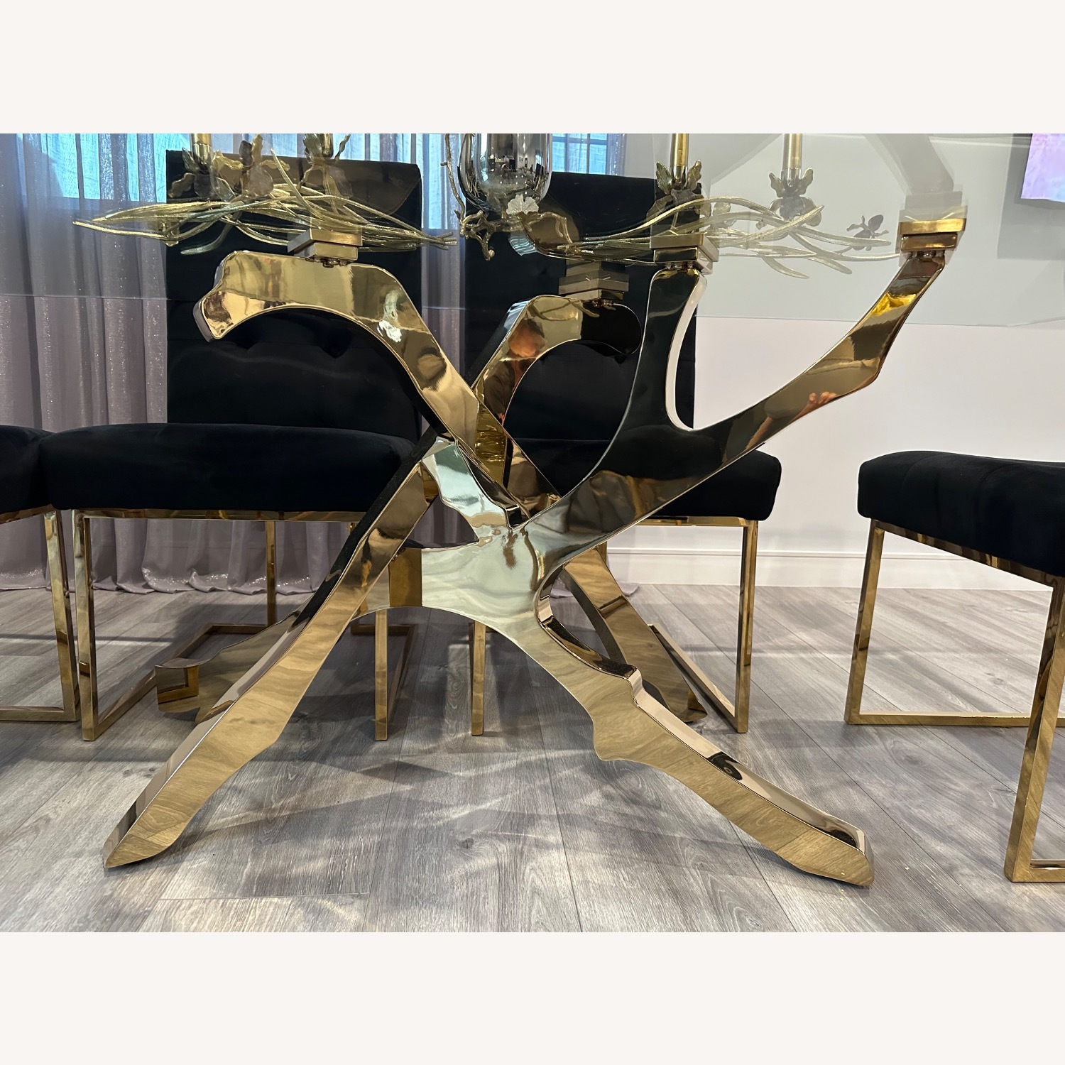 VIG Dining Table With 6 Chairs - image-2