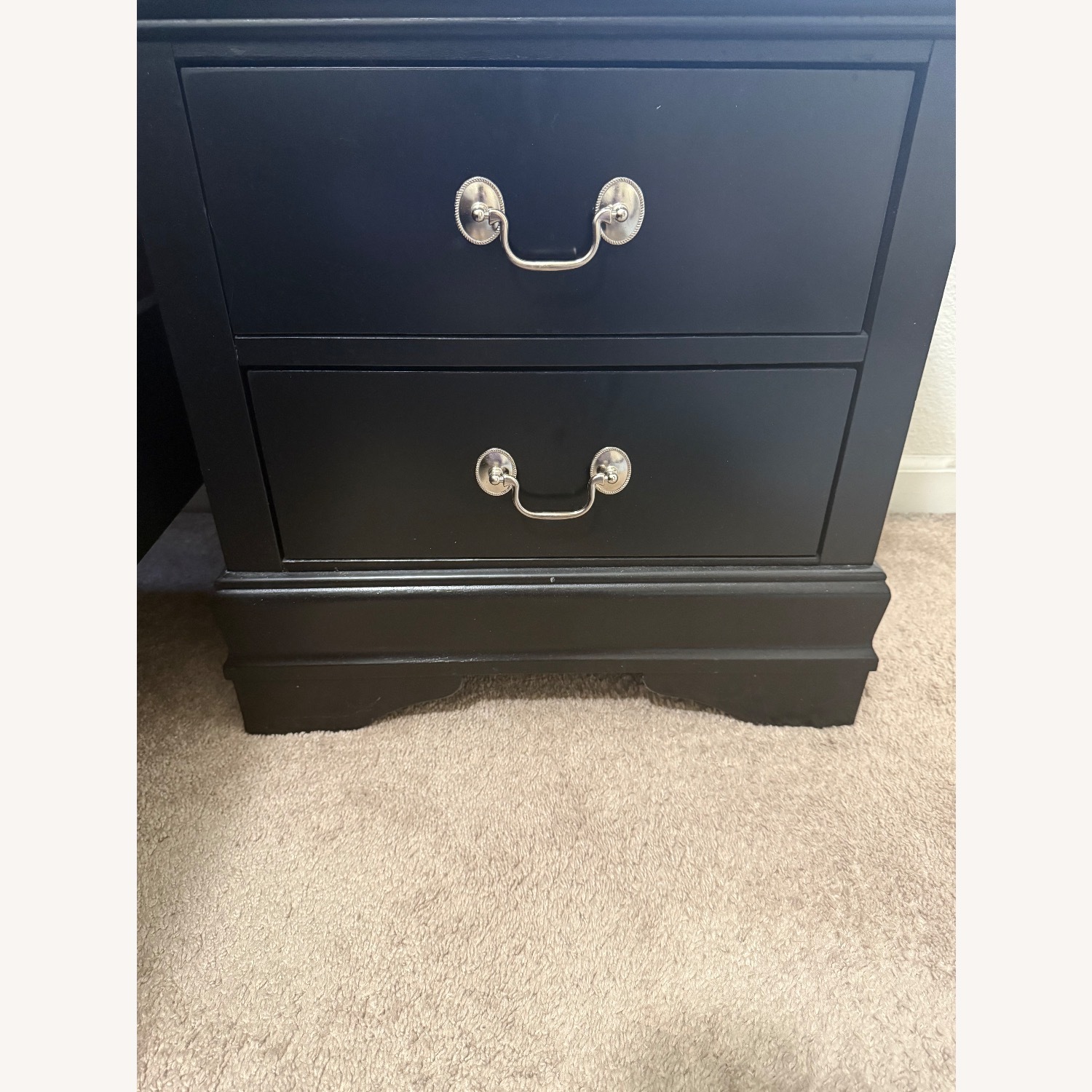 Davis Cabinet Company Dark Brown Nightstand - image-1