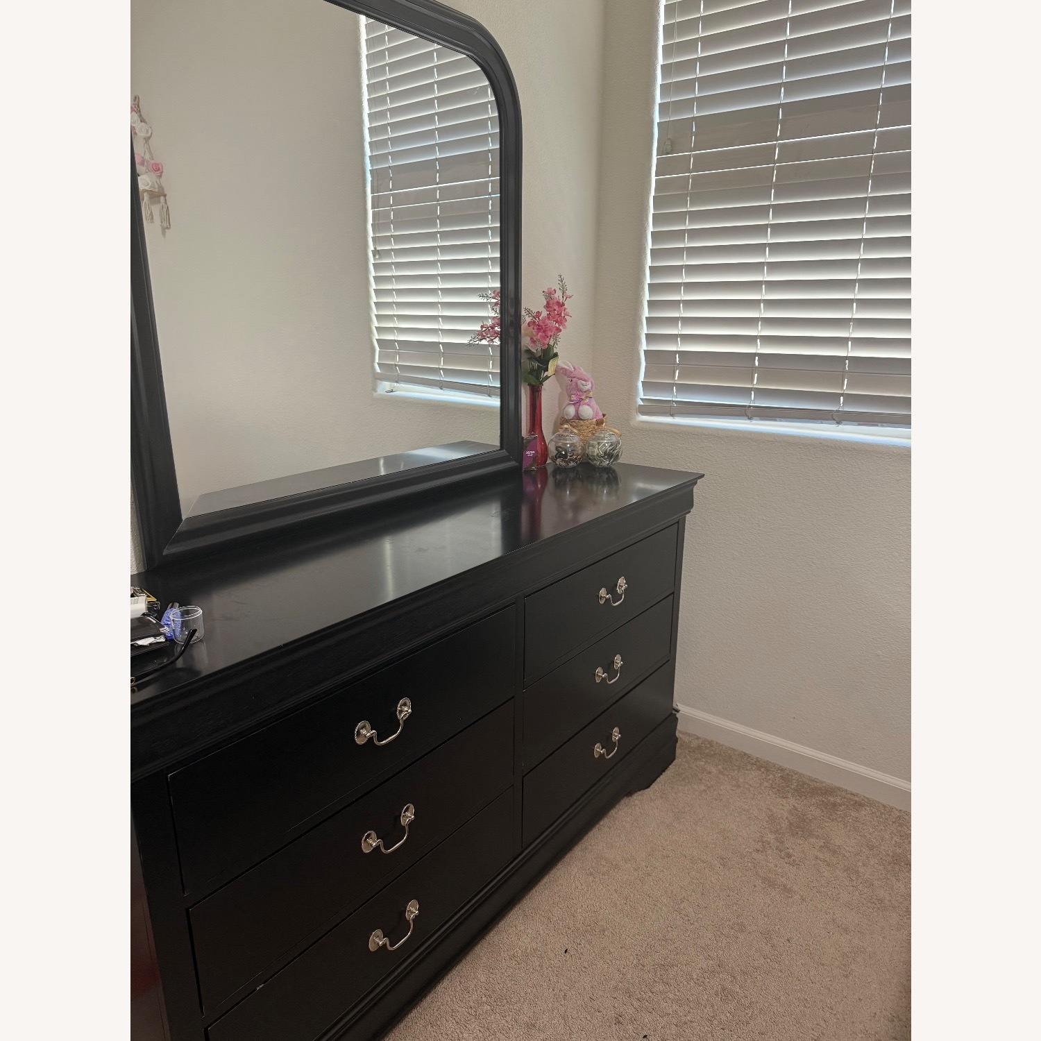 Davis Cabinet Company Dark Brown Dresser - image-2