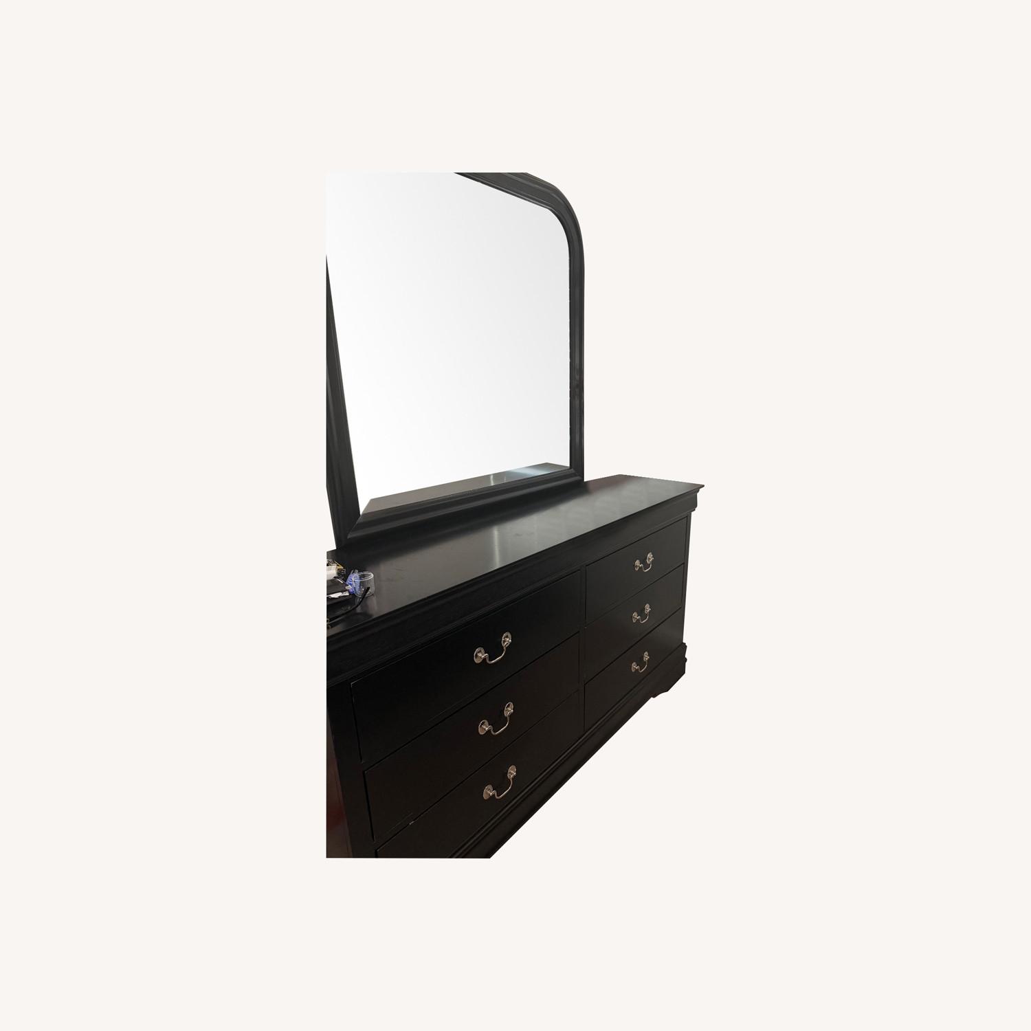 Davis Cabinet Company Dark Brown Dresser - image-0