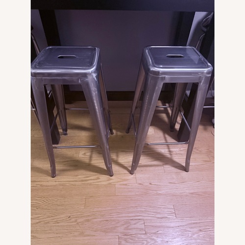 Used Silver Stools for sale on AptDeco