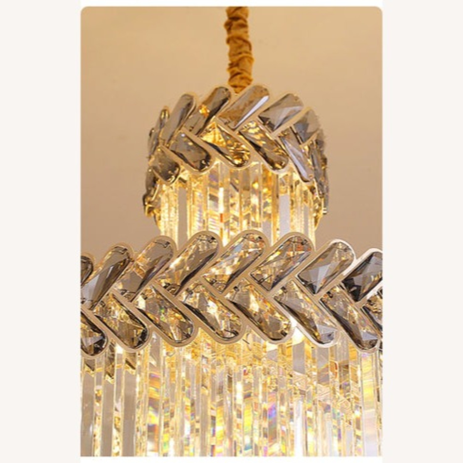 Large Luxury Crystal Chandelier - image-7