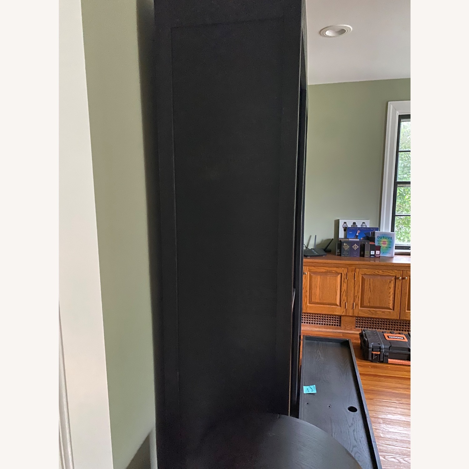 Arhaus Bowman Black Wood Wall Unit - image-3