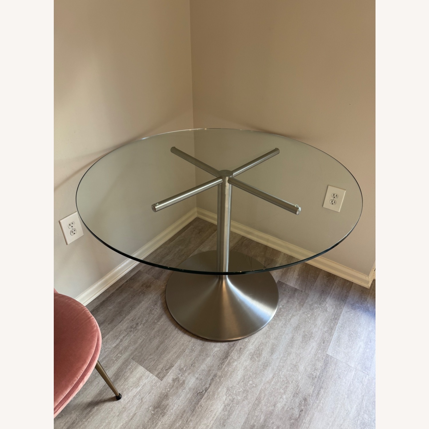 Room & Board Aria Glass Dining Table 42" - image-2