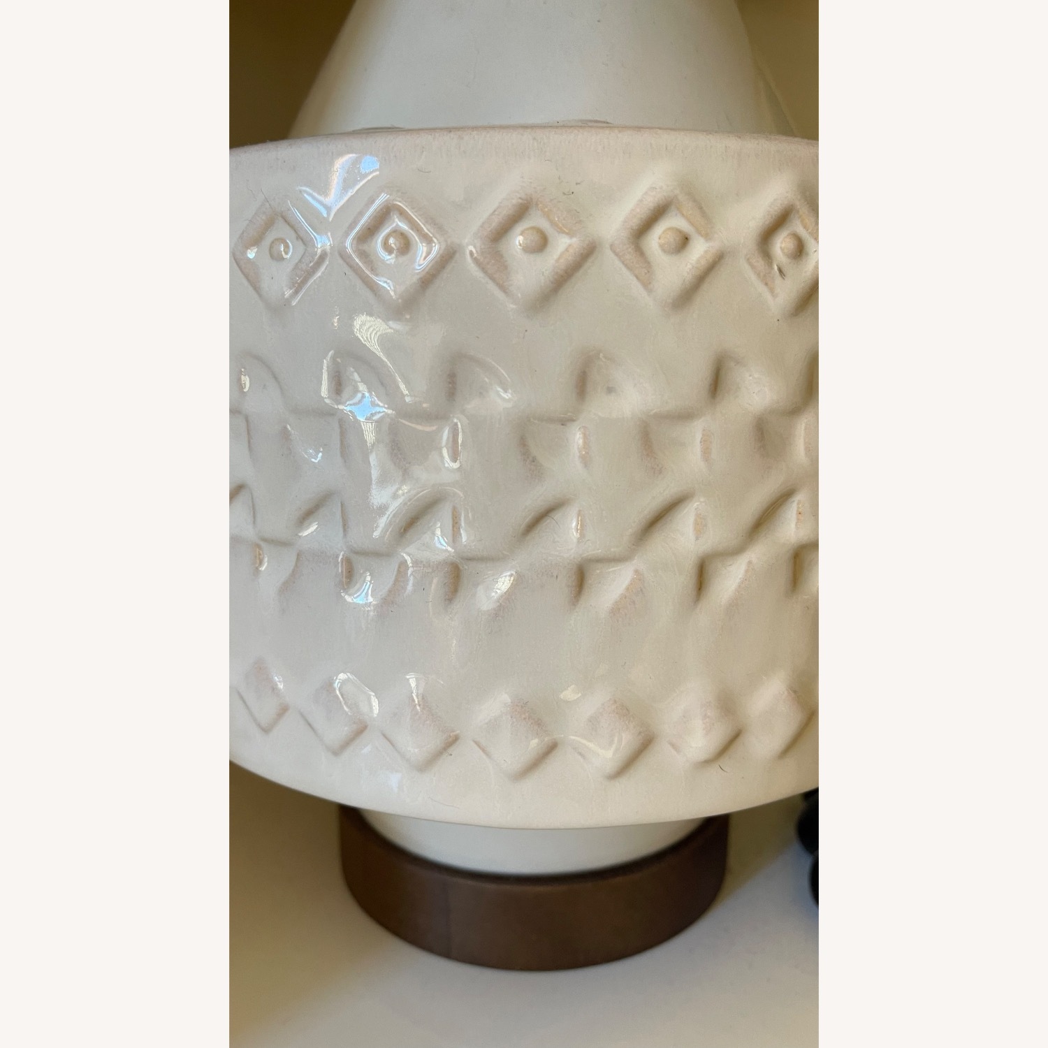 West Elm Ceramic Table Lamp - image-2