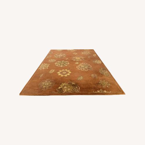 Used 9’6”x13’ 6” Feizy Mantra Red Area Rug for sale on AptDeco