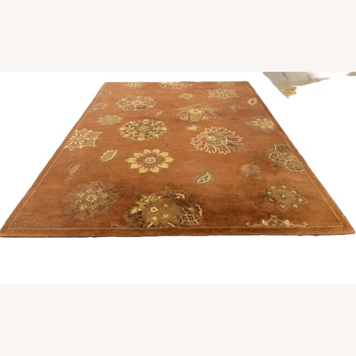 Used 9’6”x13’ 6” Feizy Mantra Red Area Rug for sale on AptDeco