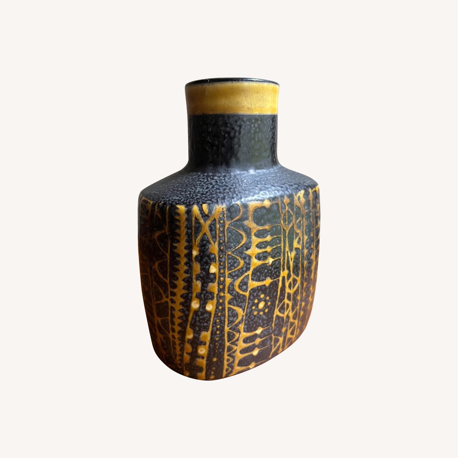 Mid Century Danish Modern Vase by Nils Thorrson - image-0