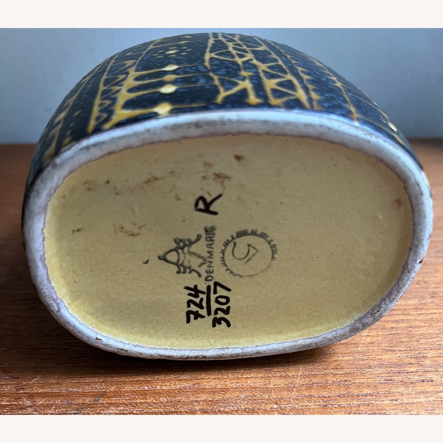 Mid Century Danish Modern Vase by Nils Thorrson - image-8