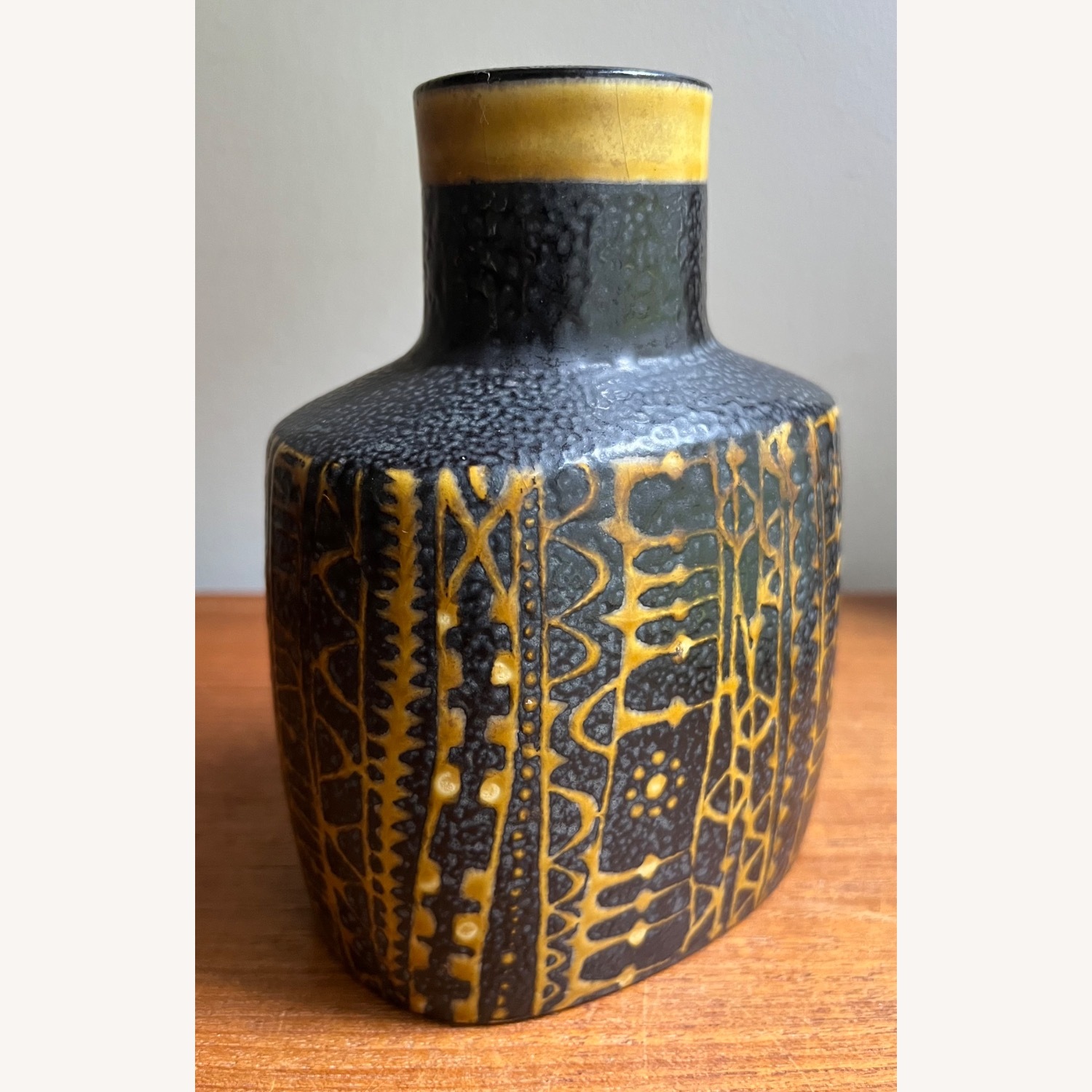 Mid Century Danish Modern Vase by Nils Thorrson - image-1