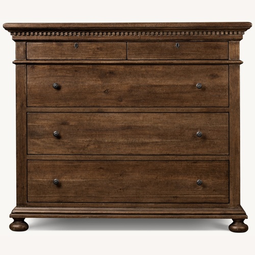 Used Restoration Hardware St. James 5-Drawer Dresser for sale on AptDeco