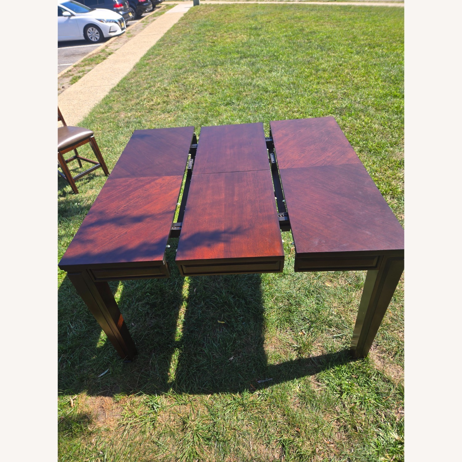 Raymour & Flanigan Light Brown Dining SetS - image-2