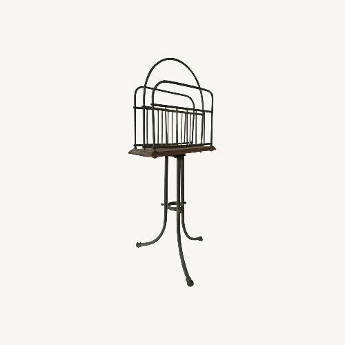 Used Antique Decorative Magazine Rack Arts & Crafts Era for sale on AptDeco