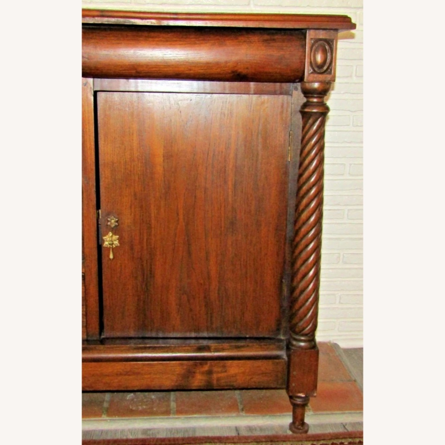 American Empire Flame Mahogany Sideboard 1860 - image-6