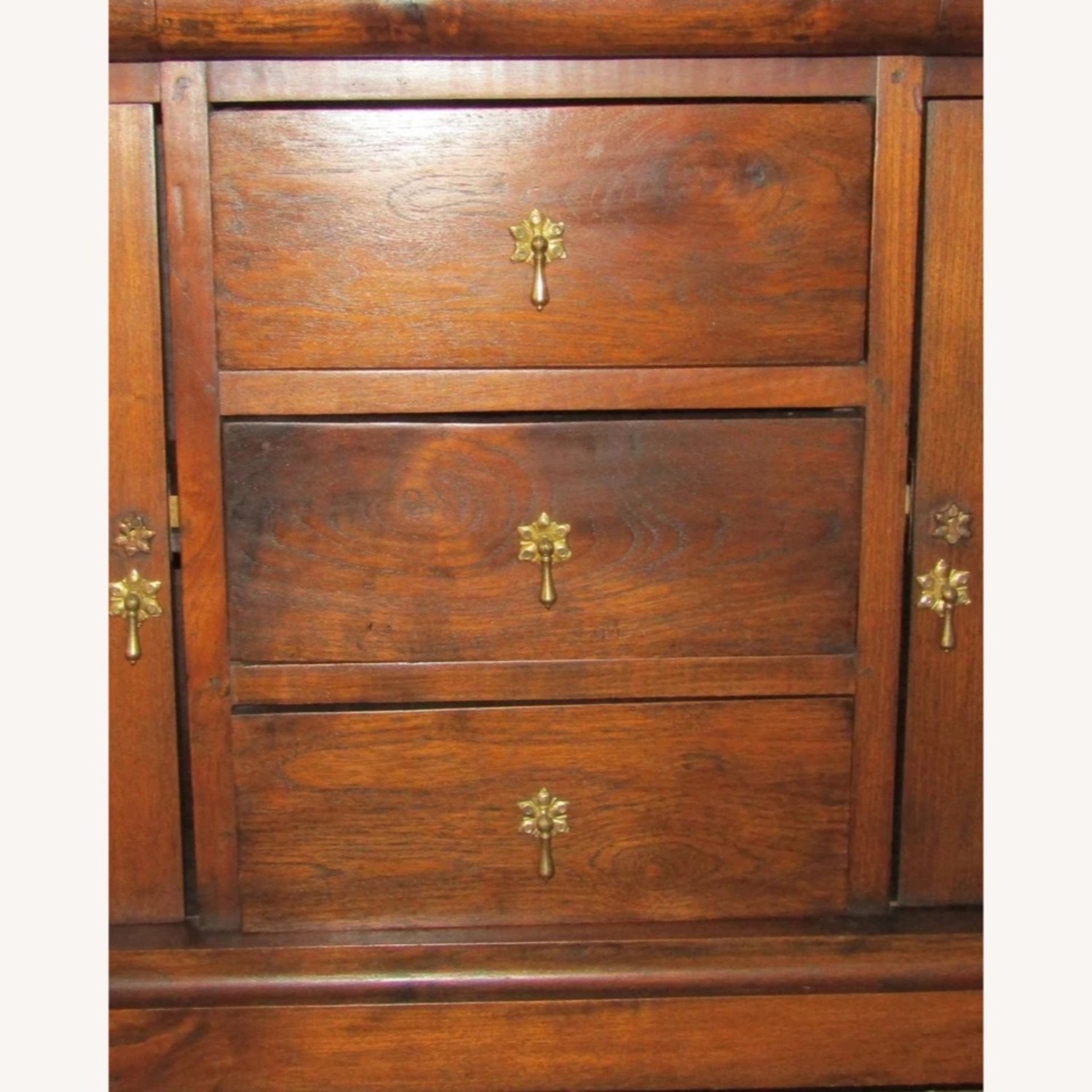 American Empire Flame Mahogany Sideboard 1860 - image-5