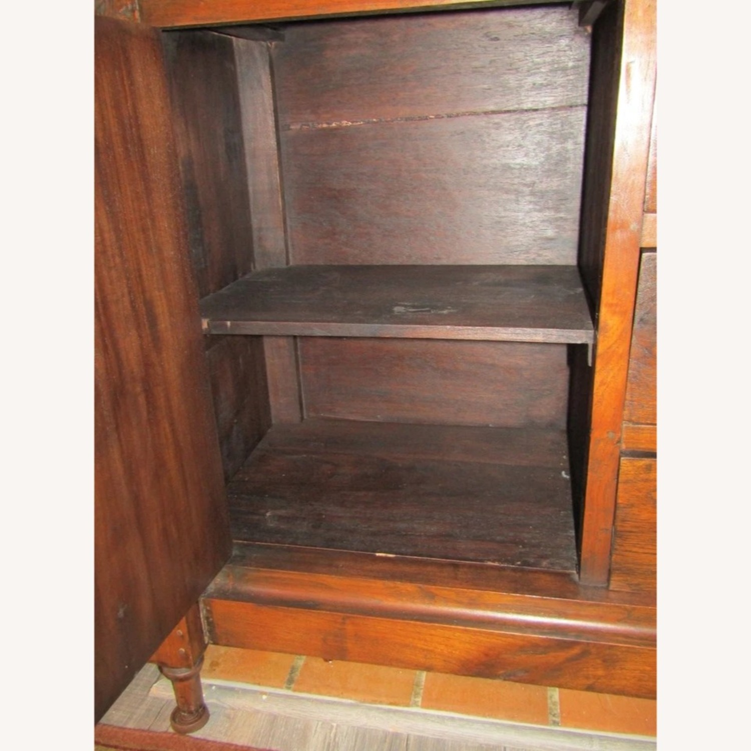 American Empire Flame Mahogany Sideboard 1860 - image-12