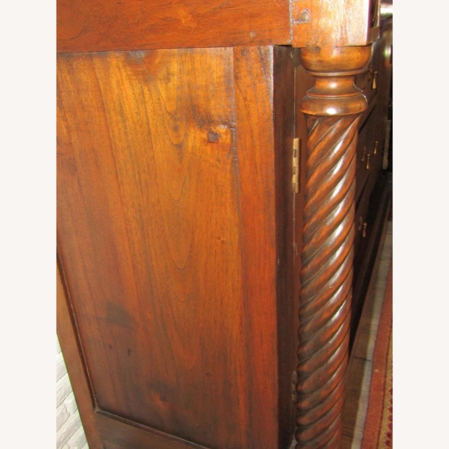 American Empire Flame Mahogany Sideboard 1860 - image-9