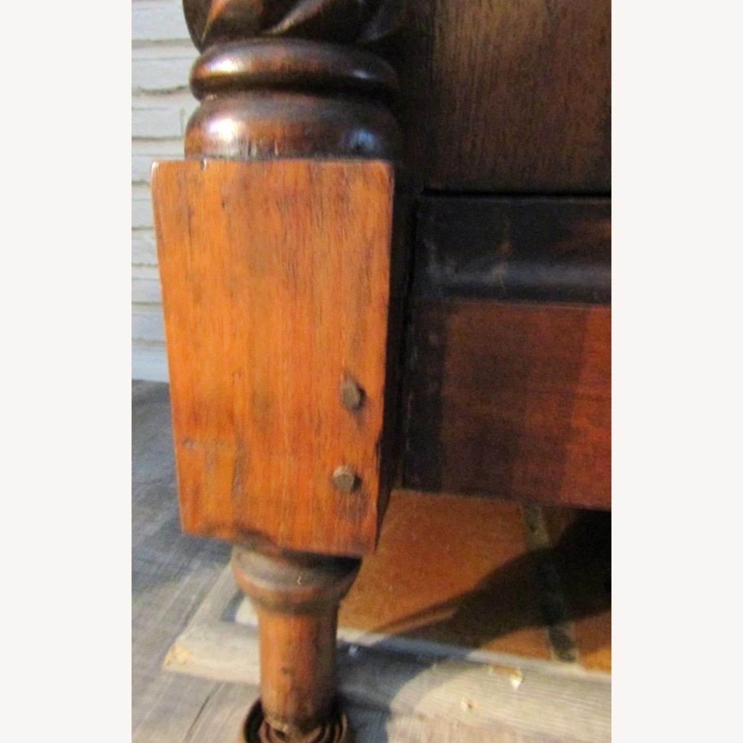 American Empire Flame Mahogany Sideboard 1860 - image-17