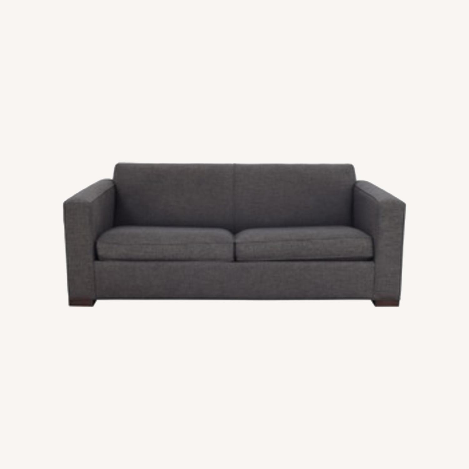 ABC Carpet and Home Cobble Hill Blue Sleeper Sofa - image-0