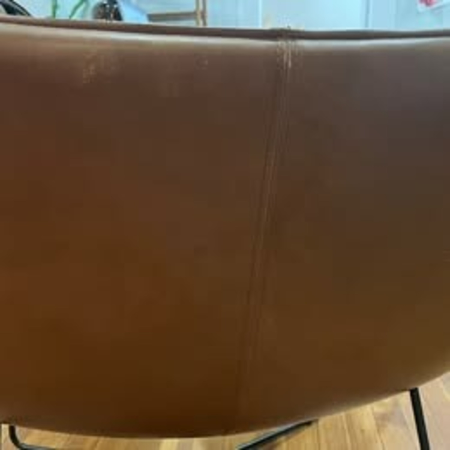 West Elm Slope Dark Brown Accent Chair - image-2