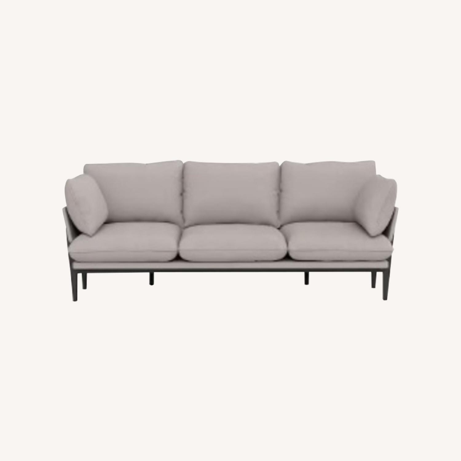 Floyd Sofa 1.0 Light Gray Fabric 3+ Seater Sofa - image-0
