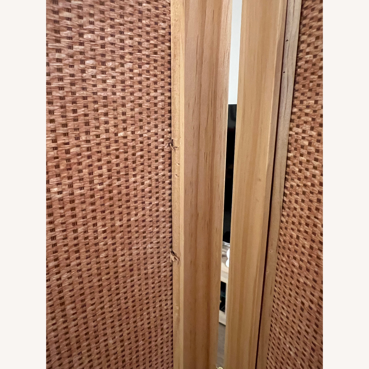 Wayfair Clarke Natural 6-Panel Wood Room Divider - image-5