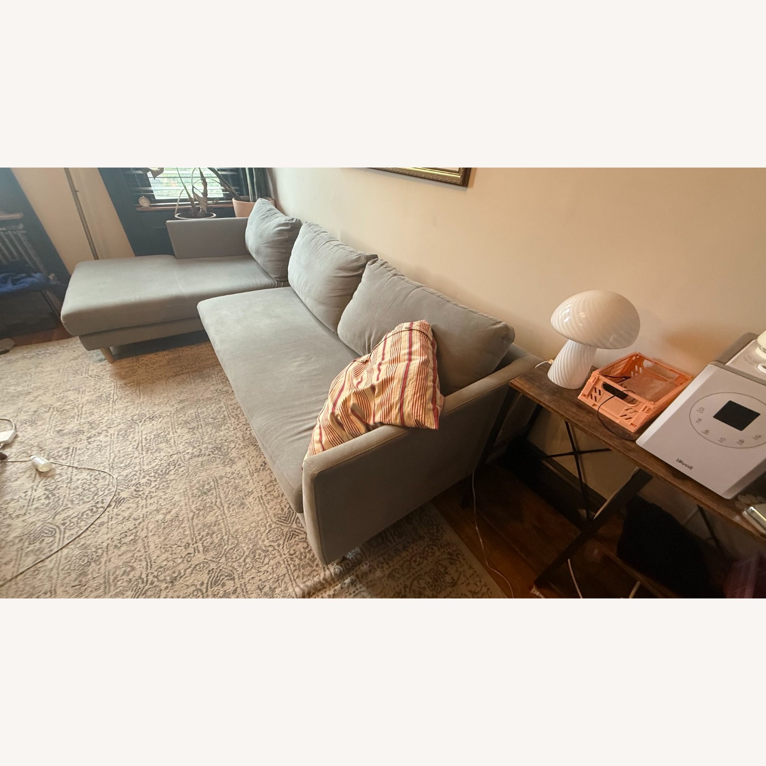 West Elm Kailor Sofa RAF Angle - image-1