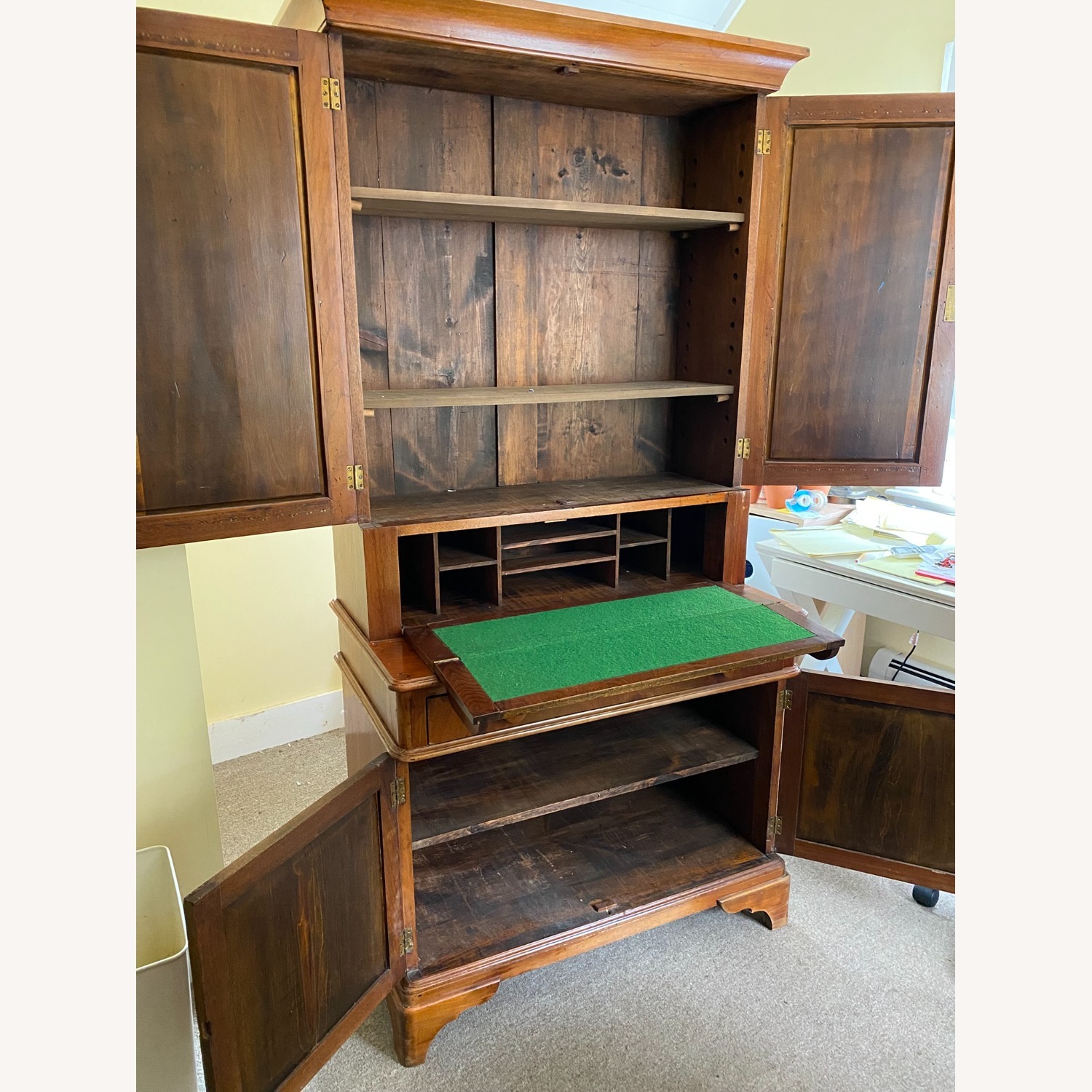 Antique Secretary Desk - image-2