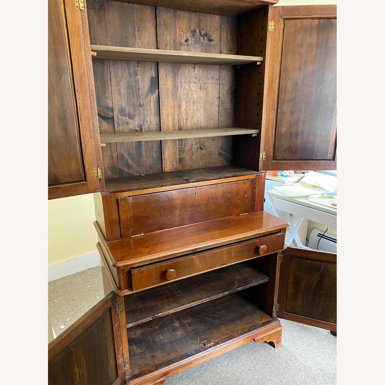 Antique Secretary Desk - image-5