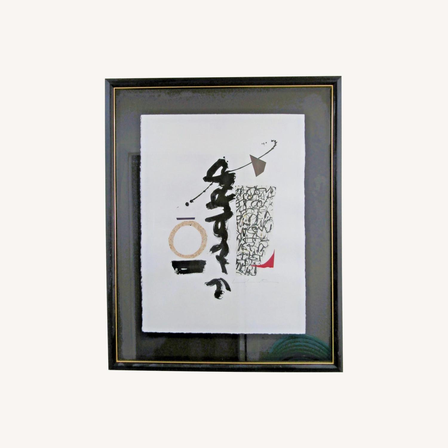 Japanese Woodblock Print in the Style of Haku Maki - image-0