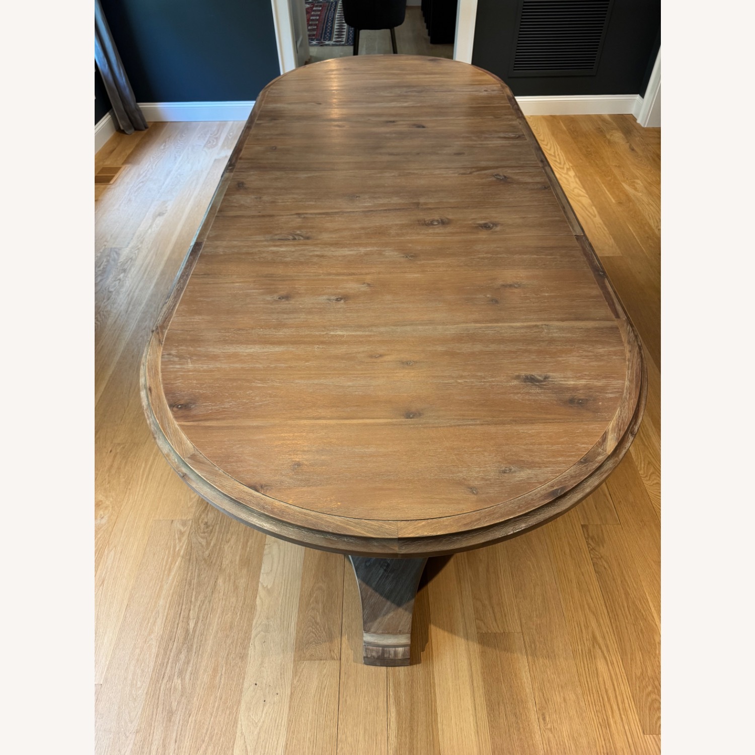 Natural White Oak Wood Dining Table - image-2