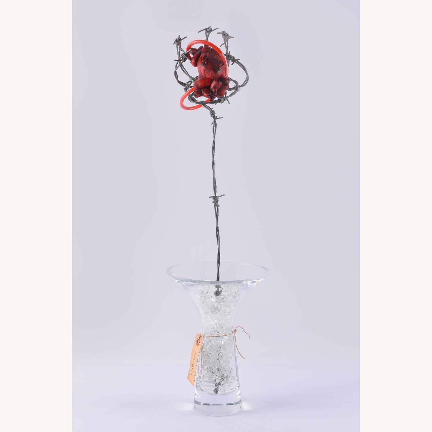 Vintage/Antique “Bound Heart” Décor - image-1