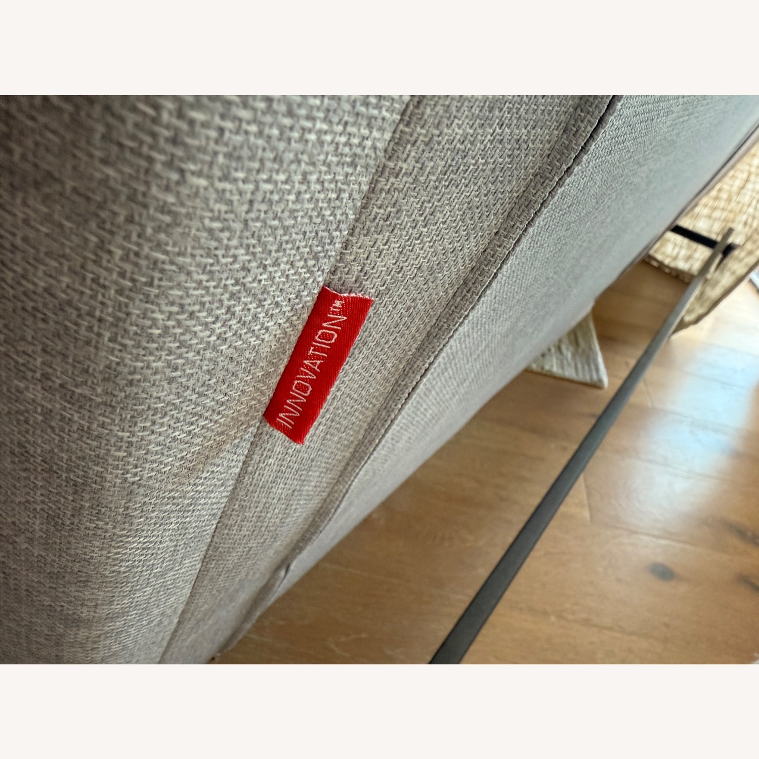 Innovation USA Light Gray Fabric Futon - image-7