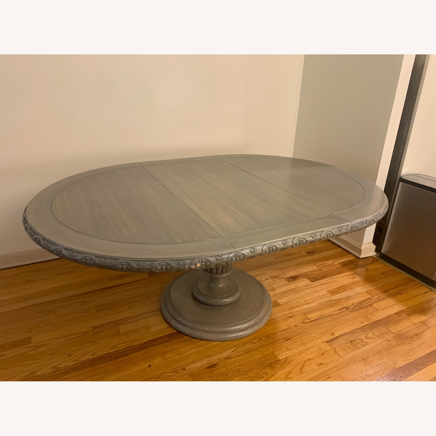 Vintage Solid Wood Dining Table - image-4