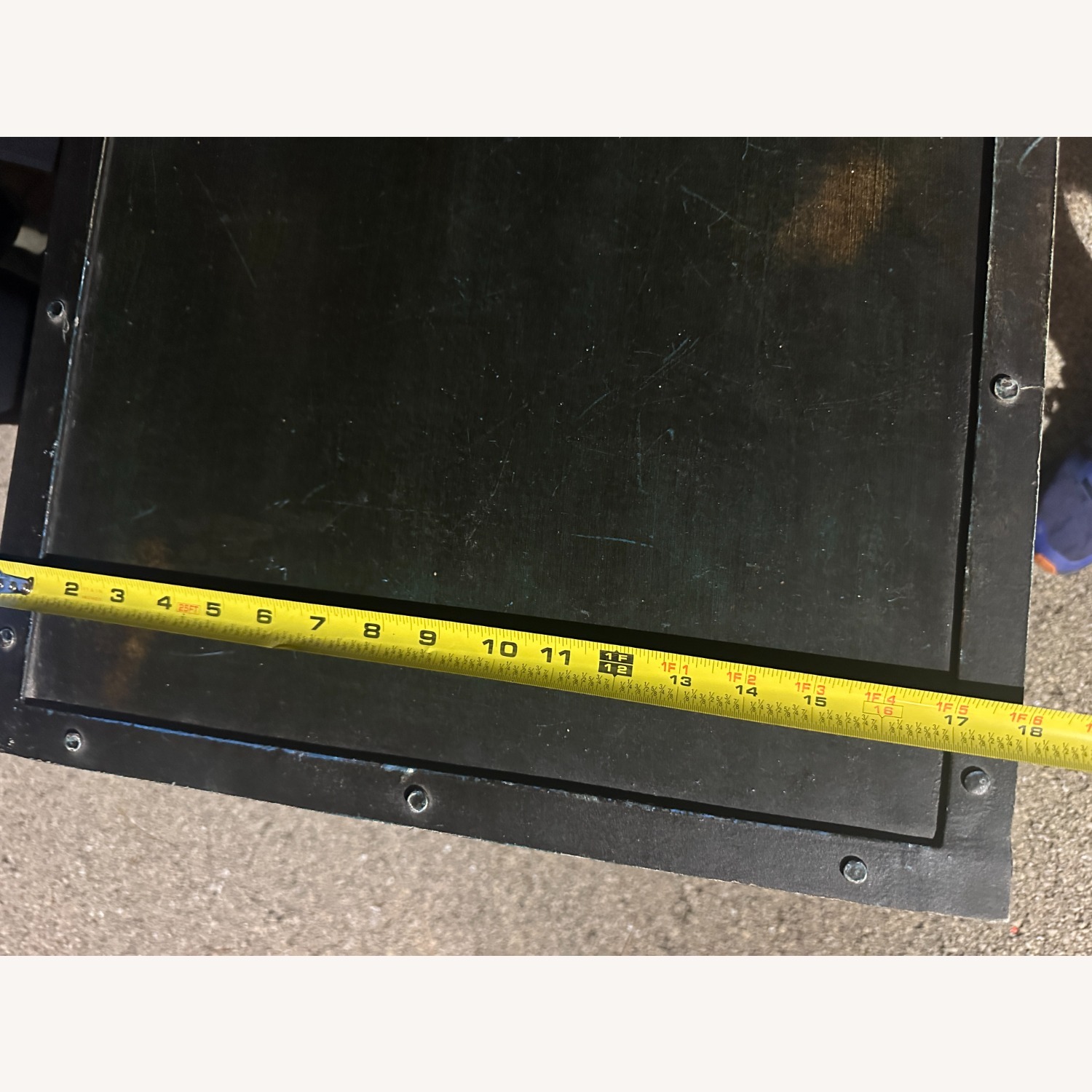 Industrial Black Metal Storage Credenza 62x17x24 - image-5