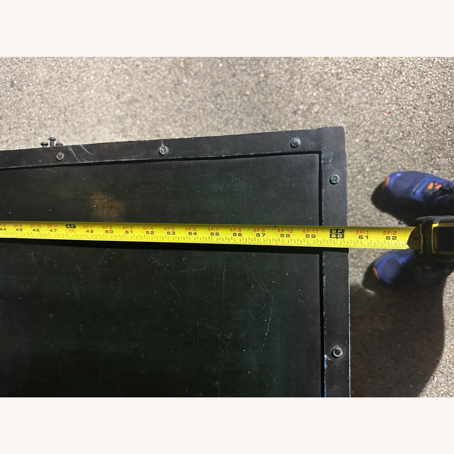 Industrial Black Metal Storage Credenza 62x17x24 - image-3