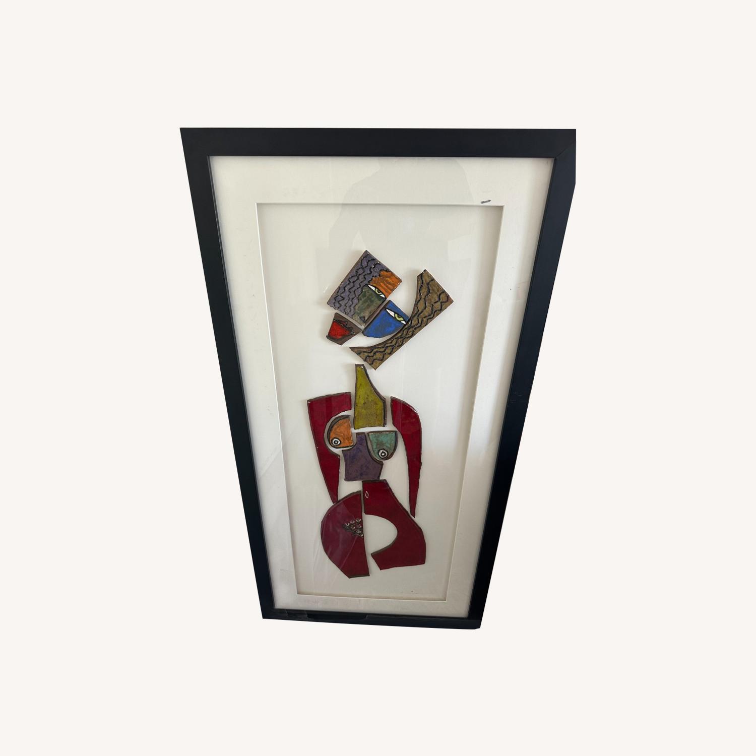 Kimmy Cantrell Ceramic Wall Sculpture 50” x 26” - image-0