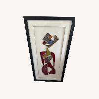 Kimmy Cantrell Ceramic Wall Sculpture 50” x 26”