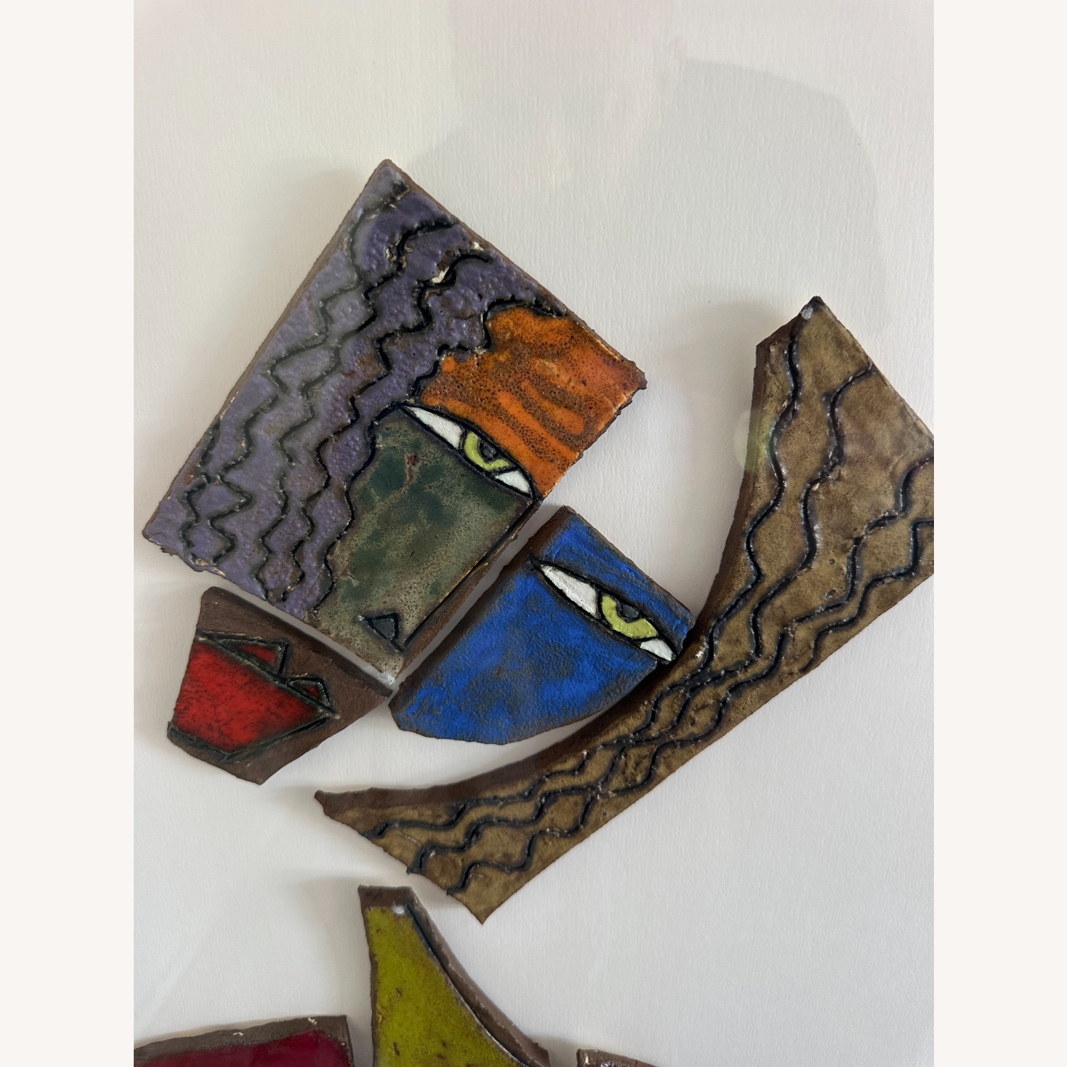 Kimmy Cantrell Ceramic Wall Sculpture 50” x 26” - image-3